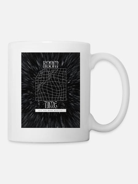 Raum und Zeit - Tasse - Weiß
