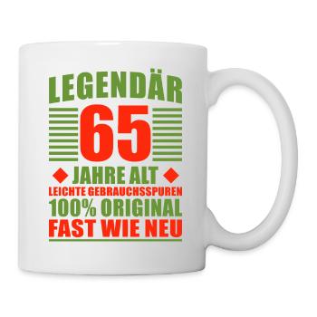 Legendär - Tasse - Weiß - Rechts