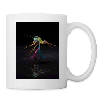 Tropfen fotografie - Tasse - Weiß - Rechts