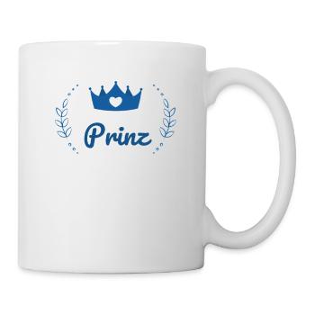 Prinz, Baby, Sohn - Tasse - Weiß - Rechts