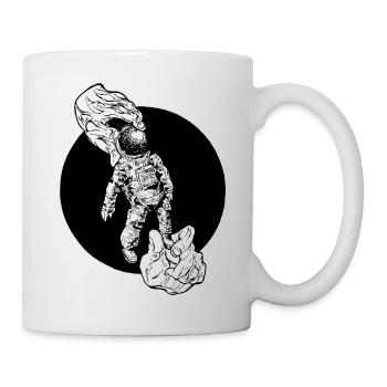 Astronaute DAS Nr 2 Weiss - Mug blanc - blanc - Droite