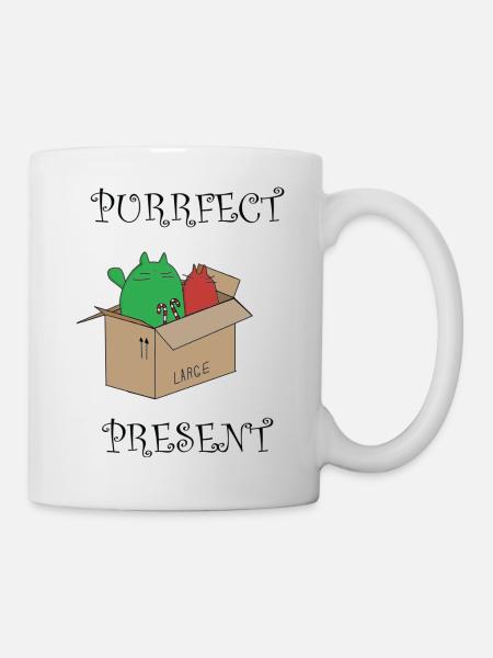 purrfect present - Mug - white