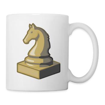Chess Master Chess Player Horse Chess Figure - Mug - white - Right