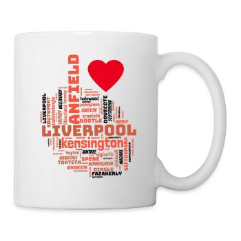 Liverpool - Tasse - Weiß - Rechts