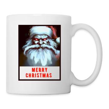 Evil (Bad) Santa Claus - Joyeux Noël. - Mug blanc - blanc - Droite