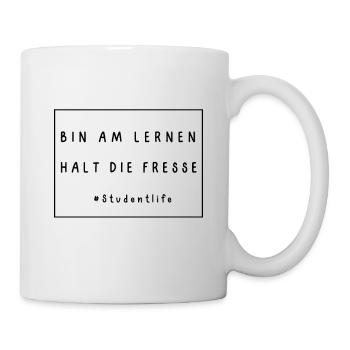 Lustiges Geschenk für Studenten - Tasse - Weiß - Rechts