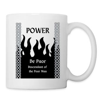 POWER SURNAME - Mug - white - Right