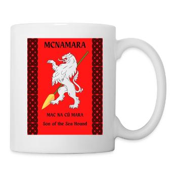 Macnamara Familienname - Tasse - Weiß - Rechts