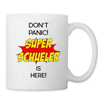 Super Schüler / Super Student - Tasse - Weiß - Rechts