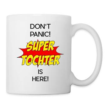Super Tochter / Super Daughter - Tasse - Weiß - Rechts