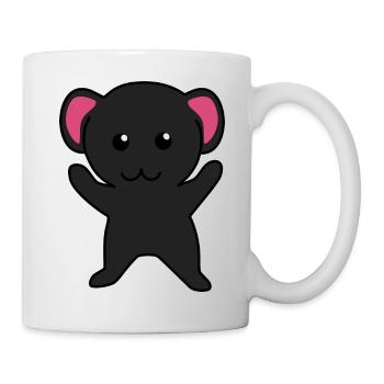 Little black mouse - Mug - white - Right