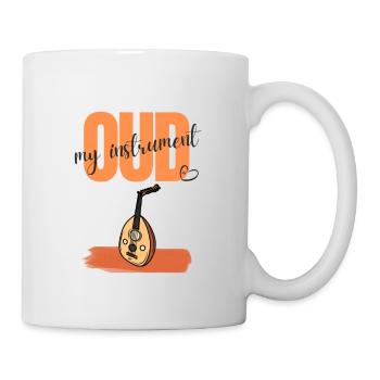 "OUD" my instrument - Mug - white - Right