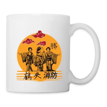 Geisha - Tasse - Weiß - Rechts