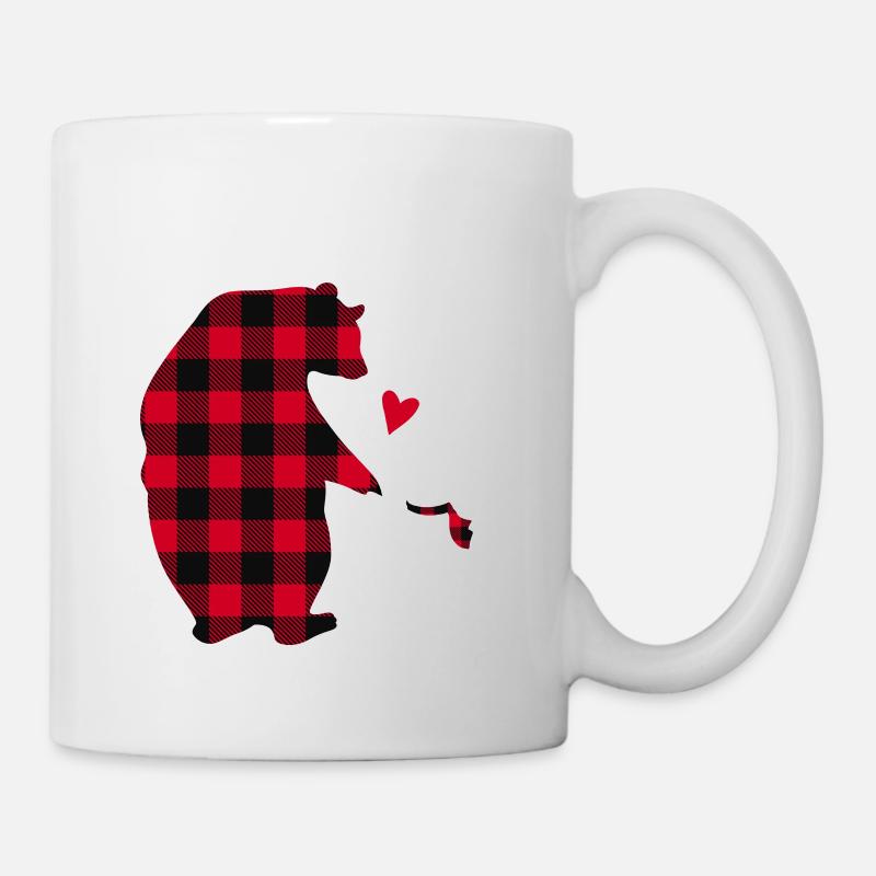 Beau-père Ours - Mug blanc - blanc