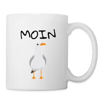 MOIN Möwe - Tasse - Weiß - Rechts