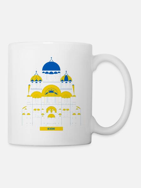 Kiew St. Vladimir's Cathedral - Tasse - Weiß