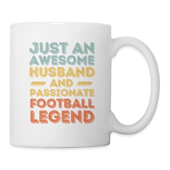 Mari Football rétro - Mug blanc - blanc - Droite