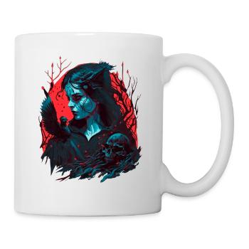 Dark girl - Mug - white - Right
