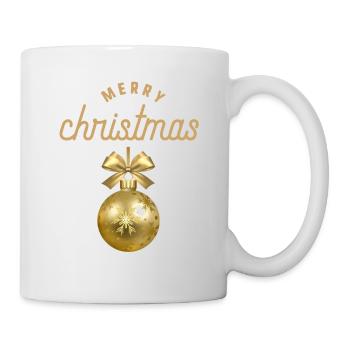T-shirt de Noël pour de belles fêtes en famille. - Mug blanc - blanc - Droite