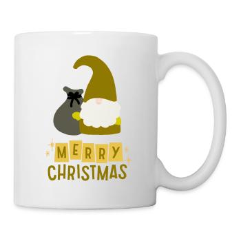 T-shirt de Noël pour de belles fêtes en famille. - Mug blanc - blanc - Droite