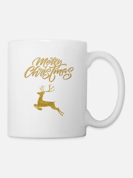 T-shirt de Noël pour de belles fêtes en famille. - Mug blanc - blanc