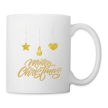 T-shirt de Noël pour de belles fêtes en famille. - Mug blanc - blanc - Droite