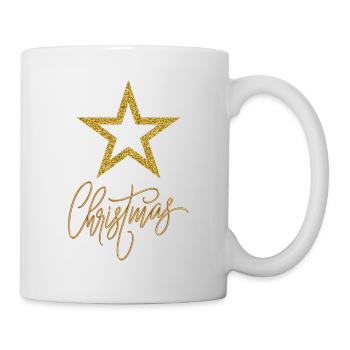 T-shirt de Noël pour de belles fêtes en famille. - Mug blanc - blanc - Droite