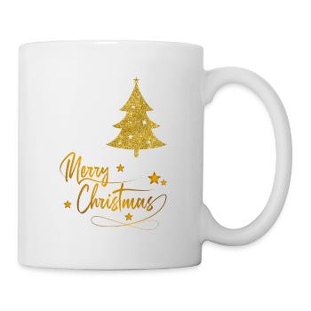 T-shirt de Noël pour de belles fêtes en famille. - Mug blanc - blanc - Droite