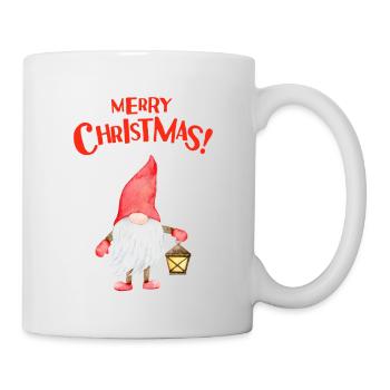 T-shirt de Noël pour de belles fêtes en famille. - Mug blanc - blanc - Droite