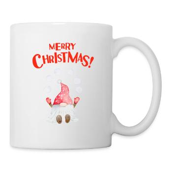 T-shirt de Noël pour de belles fêtes en famille. - Mug blanc - blanc - Droite