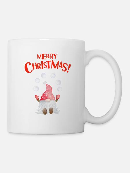 T-shirt de Noël pour de belles fêtes en famille. - Mug blanc - blanc