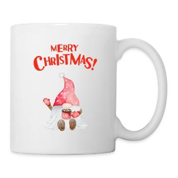 T-shirt de Noël pour de belles fêtes en famille. - Mug blanc - blanc - Droite