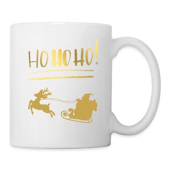 T-shirt de Noël pour de belles fêtes en famille. - Mug blanc - blanc - Droite