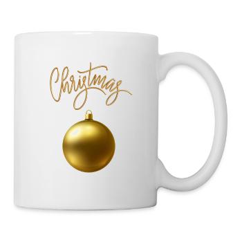 T-shirt de Noël pour de belles fêtes en famille. - Mug blanc - blanc - Droite