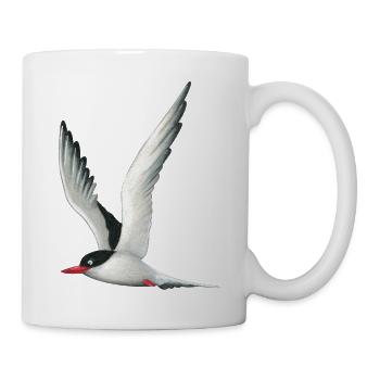 Küstenseeschwalbe - Tasse - Weiß - Rechts