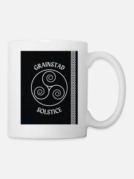 Irisch für Sonnenwende - Tasse - Weiß