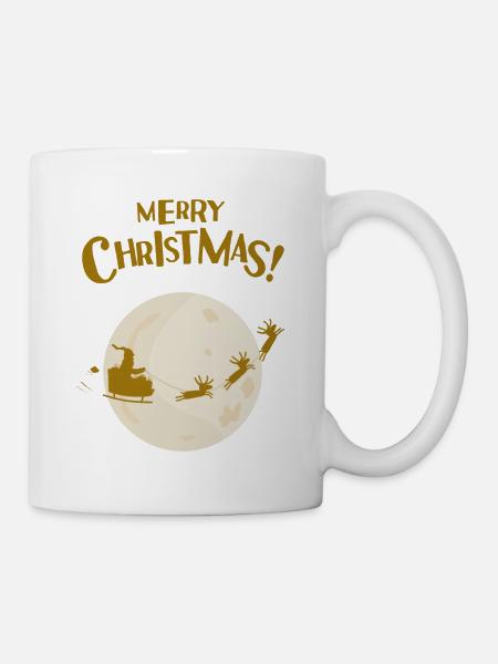 T-shirt de Noël pour de belles fêtes en famille. - Mug blanc - blanc