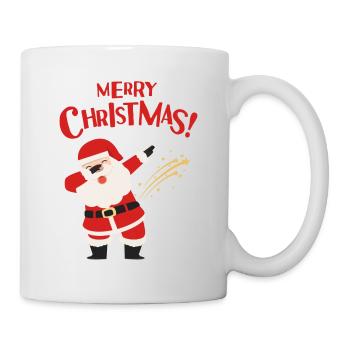 T-shirt de dab Noël pour de belles fêtes . - Mug blanc - blanc - Droite