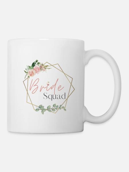 Bride squad - Tasse - Weiß