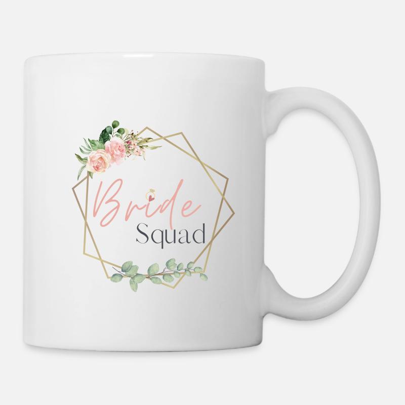 Bride squad - Tasse - Weiß