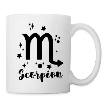 scorpion - Mug blanc - blanc - Droite