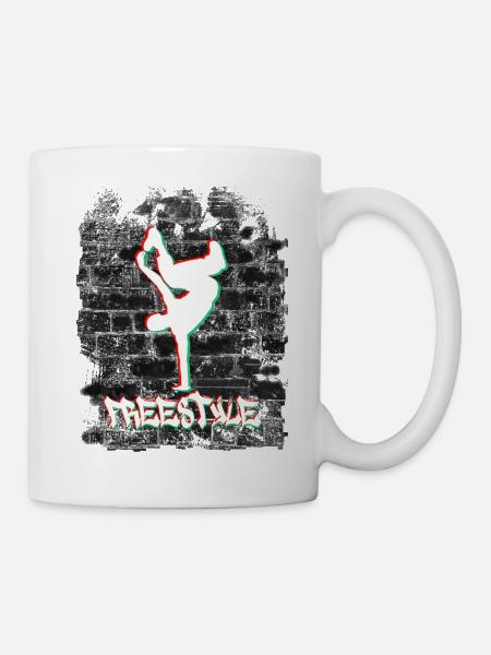 Freistil - Tasse - Weiß