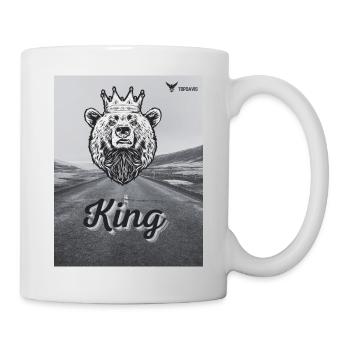 Roi - Mug blanc - blanc - Droite