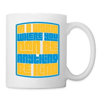 you can be kind - Mug - white - Right