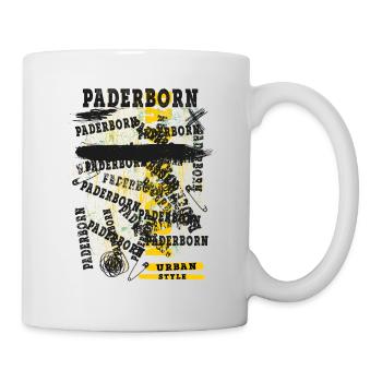 Paderborn Allemagne Ville Skyline Accueil Amour - Mug blanc - blanc - Droite