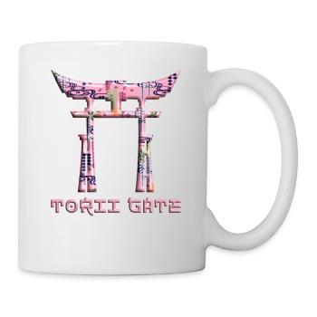 Torii Kyoto Japanese Gate Japanese Inspired Style - Mug - white - Right
