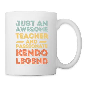 Teacher Kendo retro - Mug - white - Right