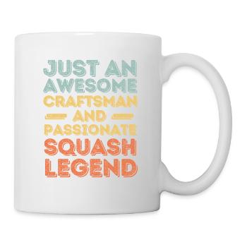 Artisan Squash retro - Mug - white - Right