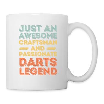 Craftsman Dart retro - Mug - white - Right