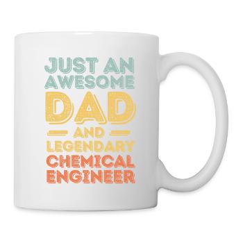 Dad Chemical Engineer Father's Day - Mug - white - Right